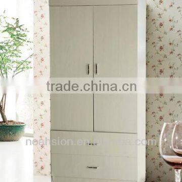 2 door wardrobe with drawer