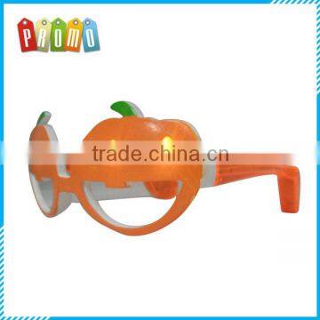 Pumpkin Led Flashing Sunglasses