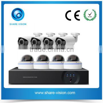 8 Channel AHD Home Security Outdoor/Indoor Camera Surveillance CCTV DVR System