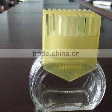 empty glass bottle for car perfume