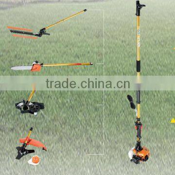 Chinese 2-stroke 43cc Petrol Brush Cutter, Gasoline Grass Trimmer With Nylon Cutter and 3T Blade photo-4