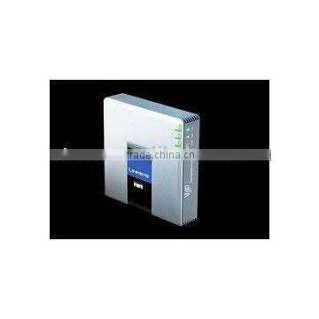 Linksys SPA2102 VOIP Adapter 2FXS ports can connect to the fax