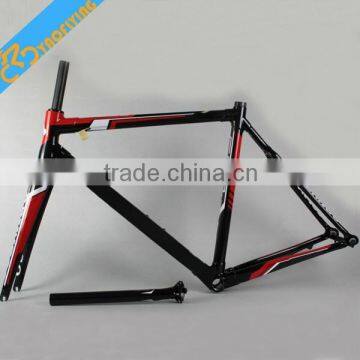 EN Quality Frame Carbon Road Bike including Frame+Fork+SeatPost+Clamp,popular Carbon fiber bike/Bicycle Frame