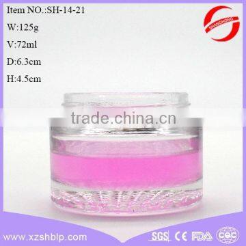 transparent high quality cosmetic glass bottle manufacturers for wholesale