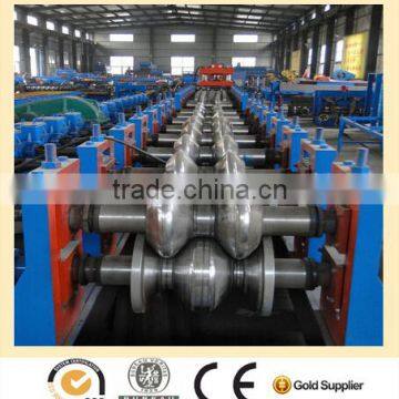 High efficiency Crash barrier making roll forming machine