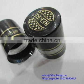 Heat Shrink Capsules Black Heat Shrink Cap Red Wine Bottle Shrink Cap