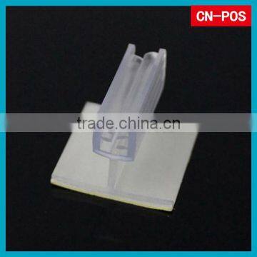 supermarket plastic adhesive label holder for display