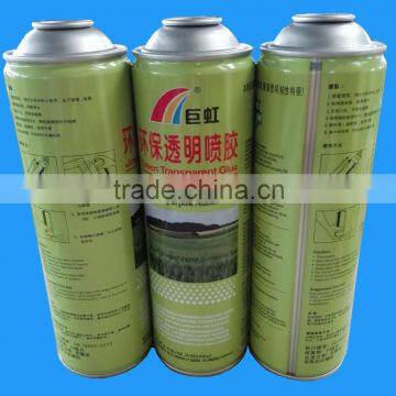 600ml multipurpose adhesive glue can, tinplate material, spray type