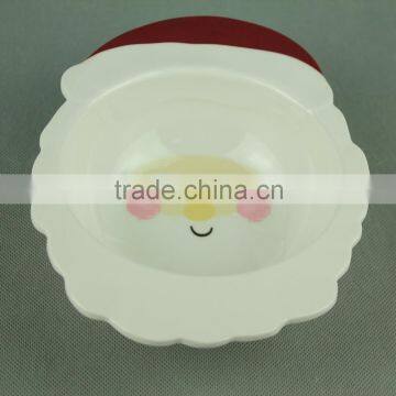 IMG6309 christmas design Santa Claus melamine bowl