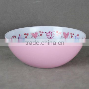 kids printed melamine bowl