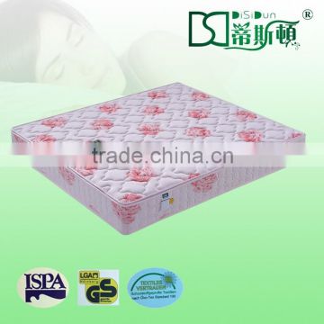 Cotton Fabric Cover White Hollow Fiber Bed Mattress for wholeseles