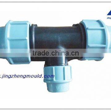 PP compression pipe fitting mould with 20-110mm mould