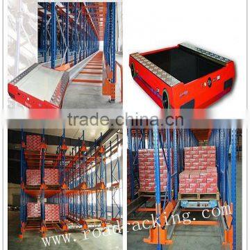Automated Pallet Storage System High Quality Radio Shuttle Rack