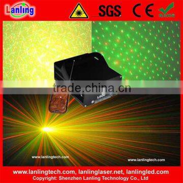 100mW Lanling Remote-Control Mini Fireworks Twinkling disco laser projector