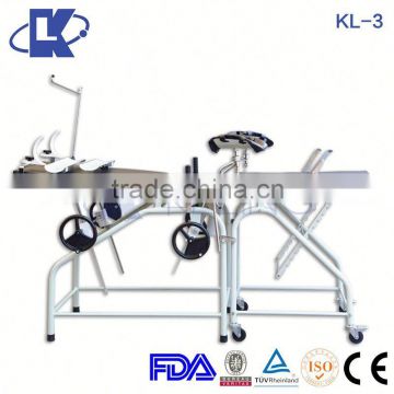 KL-3surgical table for gynaecological surgery Electric Hydraulic Gynecological examination table Dismantled Gynaecological Exam