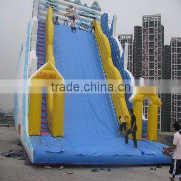 Hola inflatable slide/big inflatable slide for sale