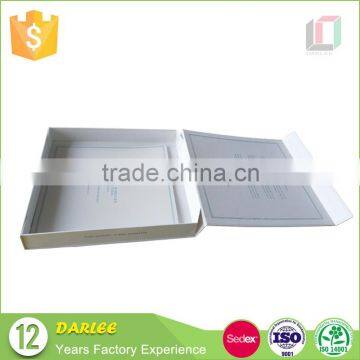 Fashion Magnetic Closure Folding Paper Luxury White Shirt Packaging Box With Logo