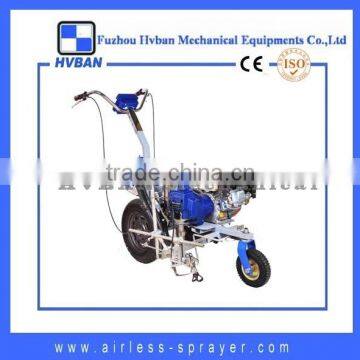 HB3400 road marking honda enginer airless paint sprayer machine, petrol/gas machine