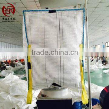 2015 Fibc BAG with baffle,baffled bulk bag.super sack with reinforce rib to hold its shape ZR