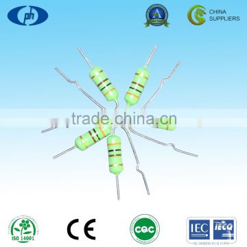 good high frequency performance carbon film fixed resistor