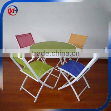 5pcs Outdoor Folding Dinning Table Set