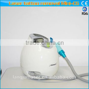 Portable Mole Removal Q 1 HZ Switched Nd Yag Laser Laser Removal Tattoo Machine