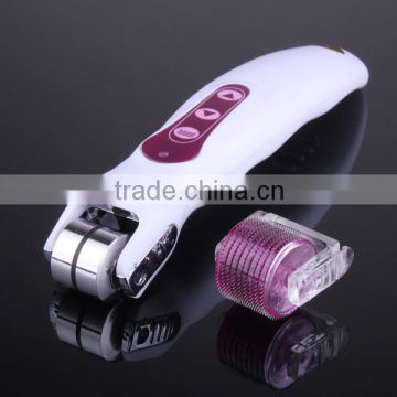 derma roller 540 pins galvanic / photon / vibration dermaroller with factory price DNS50