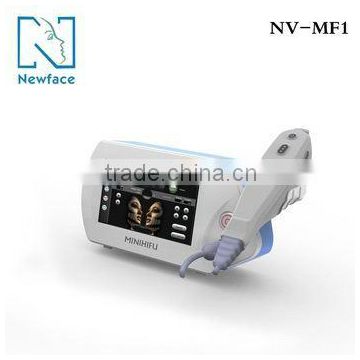 Eye Lines Removal Salon Equipment Factory MF1 Portable Hifu Machine Deep Wrinkle Removal