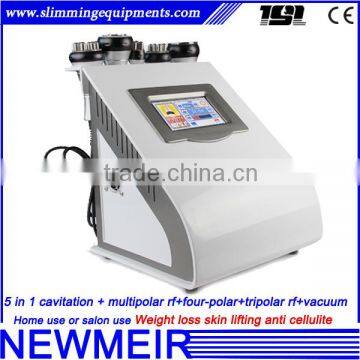 Powerful 5 in 1 cavitation rf machine korea for body fast slim