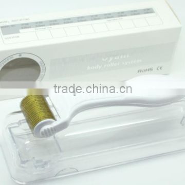 Replaceable 1080 needles head derma rollers/microneedle body skin roller-L008