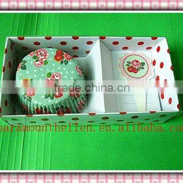 Shrink wrapping package, cupcake liners cupcake cases baking cups custom Private Label
