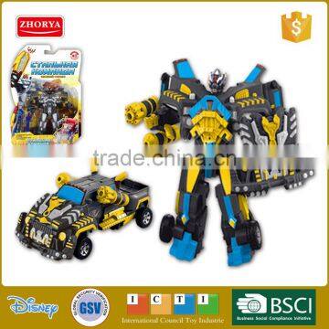 Zorya toy deformation robot car with lighting and Russian dubbing