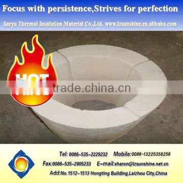 Refractory Fireproof Calcium Silicate Insulation Pipe Cover