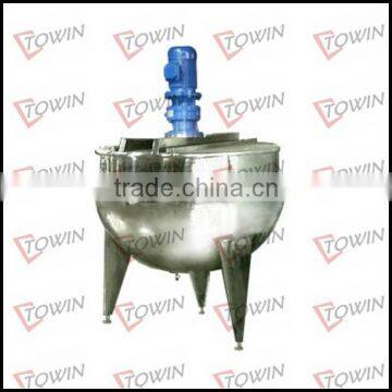 Tilting/stationary steam/electrical/LPG gas heating industrial food jacketed kettle price