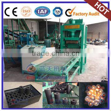 Cylinder tablet press machine charcoal fines briquetting machine
