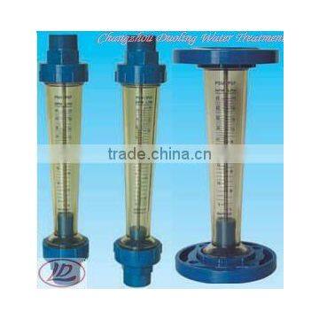 Plastic Flange type acid resistant flow meter with 200LPH On sale