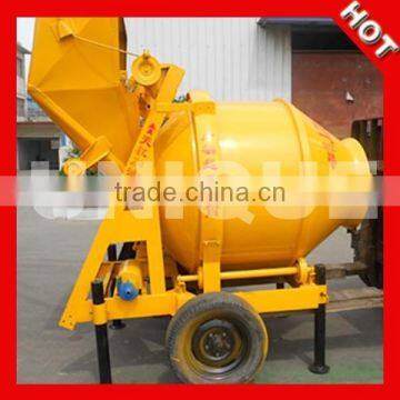 2015 Best Quality Mobile JZC350 Concrete Cement Mixer With Wheel