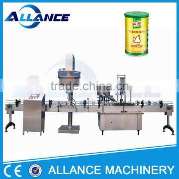 Linear automatic chicken powder filling machine