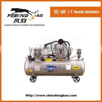 construction belt driven piston air compressor low noise