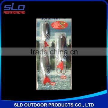 fishing spoon lure assorted set with blist packing