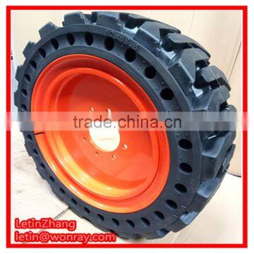 Superior Quality China Solid Tire Factory Privr 12-16.5 Tractor Tire With Long Warranty photo-2