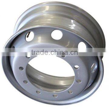 China Auto Parts Steel Truck Rims 22.5