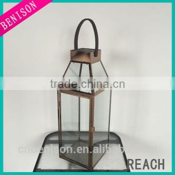 Wholesalers Free Delivery Stainless Steel Lantern Crafts Supplier Indoor Garden Lantern