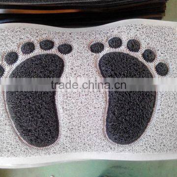 HOT !!! door mat /vinyl loop mat carpet /pvc coil door mat for hotel lobby