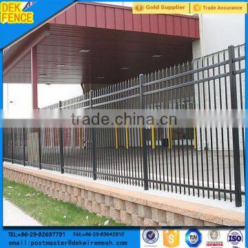 metal palisade fencing/aluminium palisade fencing/decorative palisade fencing(china factory&ISO9001)