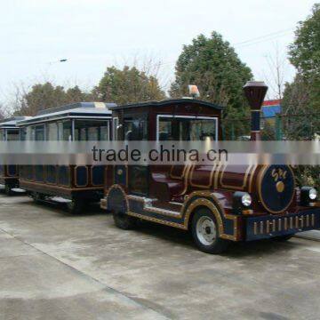 Diesel Power Amusement Park Trackless Tourist Fun Train