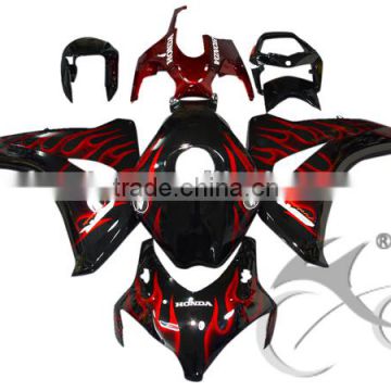 For 08-11 Honda CBR1000RR CBR 1000RR Black Injection ABS Fairing Body Work