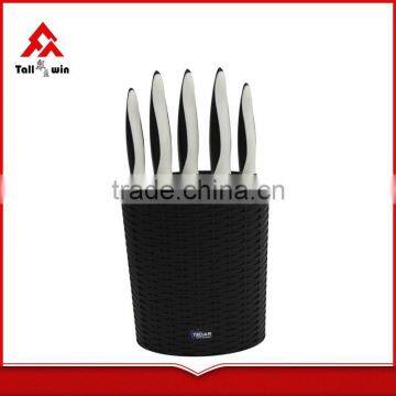 Good Quality Kitchenware Knife Set With Hollow Handle in Acrylic Block photo-5