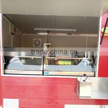YEEGOOLE 2016 Fibreglass Street Mobile Kitchen Service Cart YG-LC-04 Food Truck CE photo-5