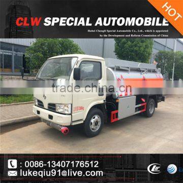 dongfeng 4*2 5cbm fuel truck for sale